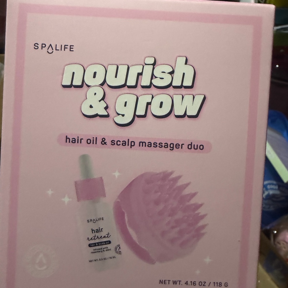 Alife Nourish & Grow Hair Care Set - Pink